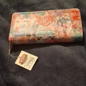 I Love Lucy Multicolor Wallet